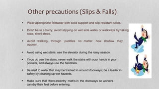 Essential Safety precautions during monsoon season | PPTX