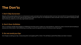 Monsoon Skin-Care-Tips – 6-Dos-& Don’ts To Keep Your Skin Healthy | PDF