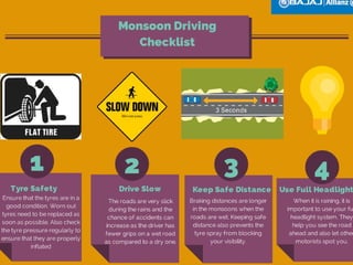 Tips for Driving in Monsoons