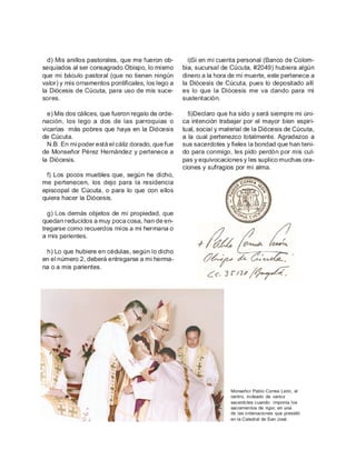 Mons Pablo Correa Leon