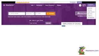 Monster.com presentation