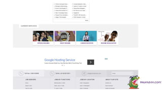 Monster.com presentation