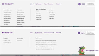 Monster.com presentation