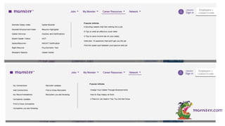 Monster.com presentation