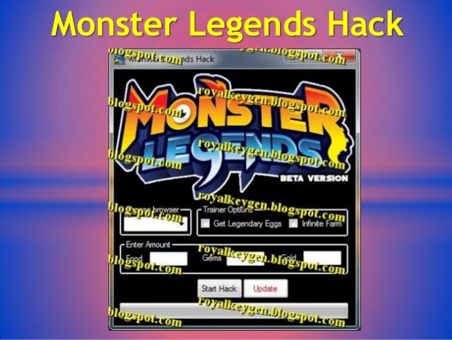 hack gold monster legends