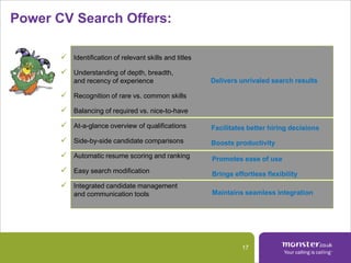 SkillsAccountingGAAPSOXFASBRevenueRecognitionFinancialAuditSOX 404SOX302VSOEFinancialDisclosureFraudInvestigationUnderstanding the Meaning of WordsUnderstands job title concepts, skill concepts, education concepts, etc.Understands the hierarchy of conceptsIntelligently handles misspellings, acronyms, punctuation, and more14