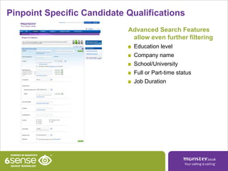George CambridgeUnderstands difference between recent/dated experienceEvaluates the length of time using a skill or holding a job