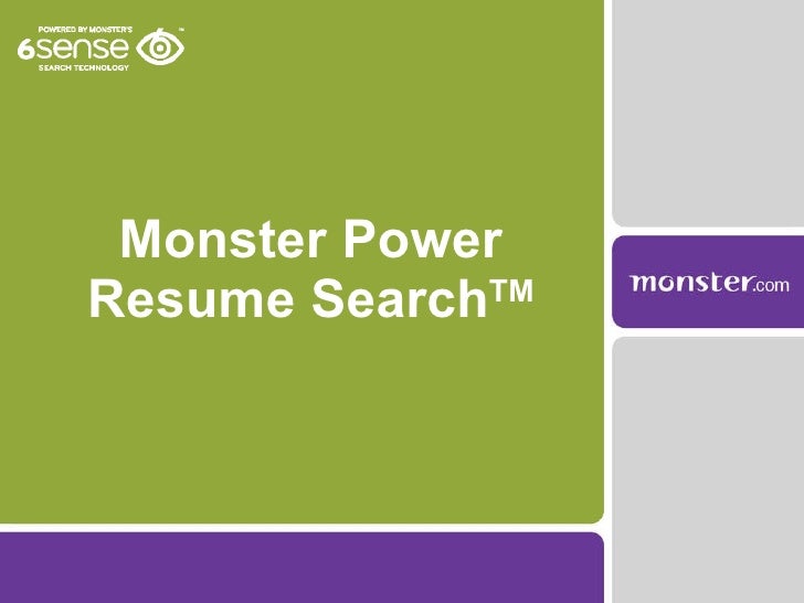 power resume search