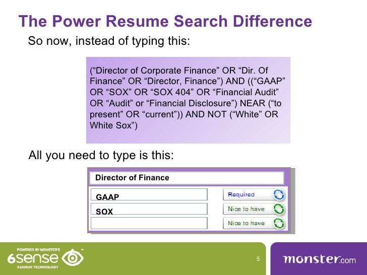 posting resume on monster