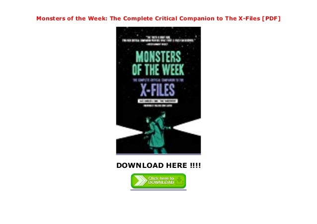 Monster of the Week – Resources monster of the week revised pdf download