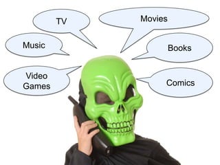 Video
Games
Music
Movies
Comics
Books
TV
 