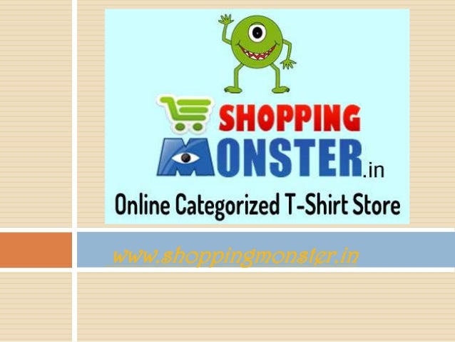 monster t shirt india
