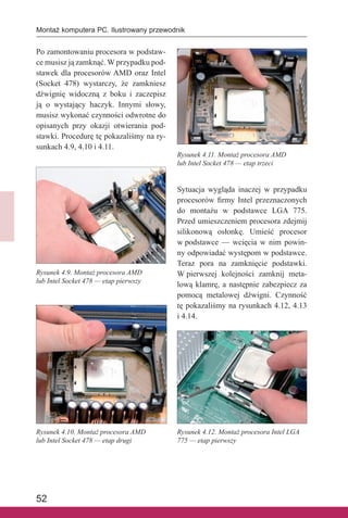 Montaż komputera PC. Ilustrowany przewodnik | PDF