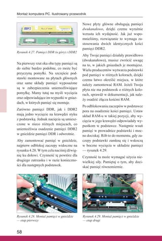 Montaż komputera PC. Ilustrowany przewodnik | PDF