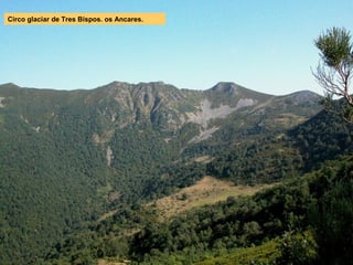 Circo glaciar de Tres Bispos. os Ancares.
 