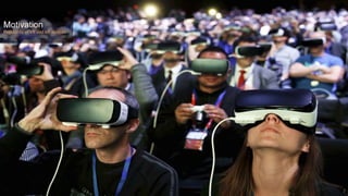 Motivation
Popularity of VR and AR devices
2
 