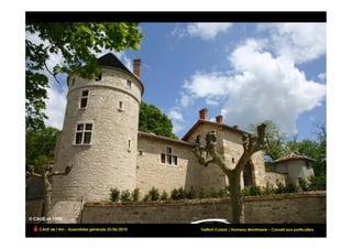 CAUE de l’Ain - Assemblée générale 25/06/2010                                                                !
                                                Treffort-Cuisiat / Hameau Montmerle – Conseil aux particuliers
 