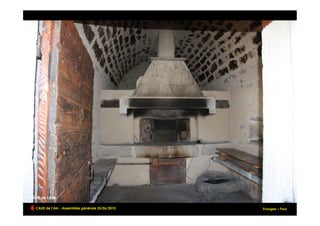 CAUE de l’Ain - Assemblée générale 25/06/2010   Evosges – Four!
 