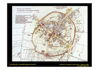 CAUE de l’Ain - Assemblée générale 25/06/2010   Publication « Tourisme et cadre de vie » – Bâgé-le-Châtel
                                                                                   Document Atelier Cler
 