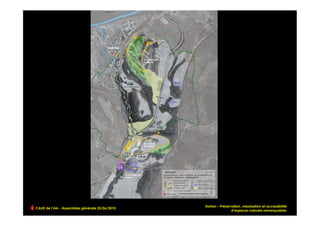 Dortan – Préservation, valorisation et accessibilité
CAUE de l’Ain - Assemblée générale 25/06/2010
                                                                d’espaces naturels remarquables        !
 