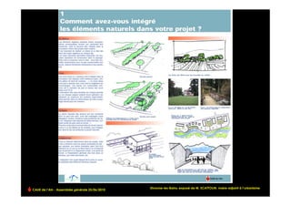 CAUE de l’Ain - Assemblée générale 25/06/2010
                                                                                                                     !
                                                Divonne-les-Bains, exposé de M. SCATTOLIN, maire-adjoint à l’urbanisme
 