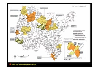 CAUE de l’Ain - Assemblée générale 25/06/2010
 