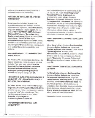 Montagem manutencao de computadores