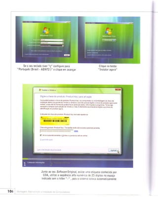 Montagem manutencao de computadores