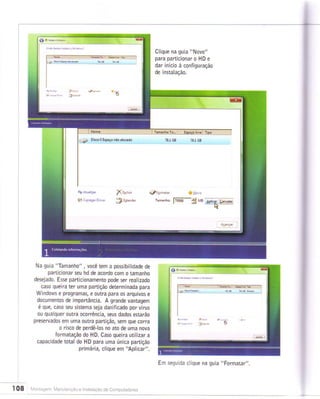 Montagem manutencao de computadores