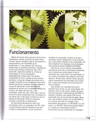 Montagem manutencao de computadores