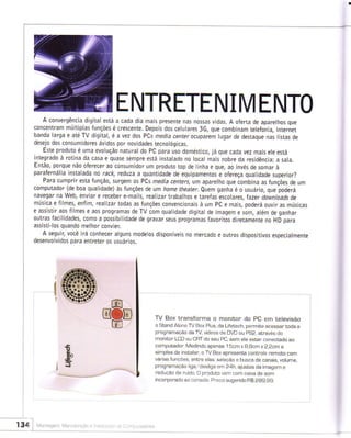 Montagem manutencao de computadores