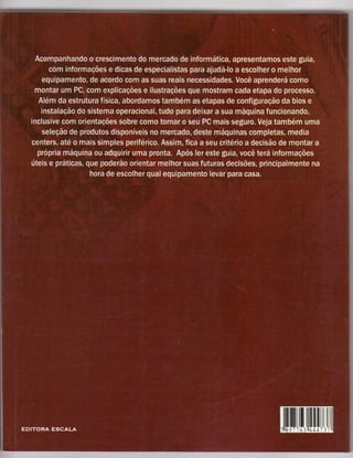 Montagem manutencao de computadores