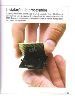 Montagem manutencao de computadores