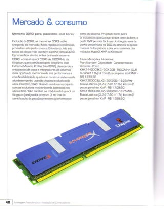 Montagem manutencao de computadores