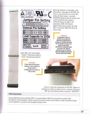 Montagem manutencao de computadores