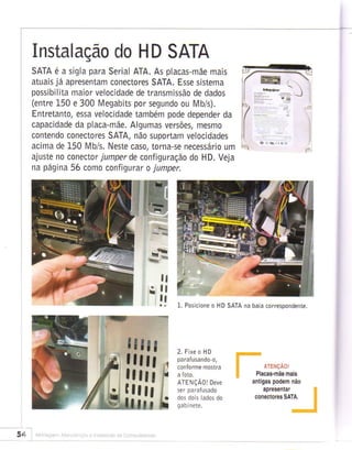 Montagem manutencao de computadores