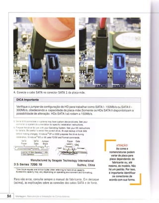 Montagem manutencao de computadores