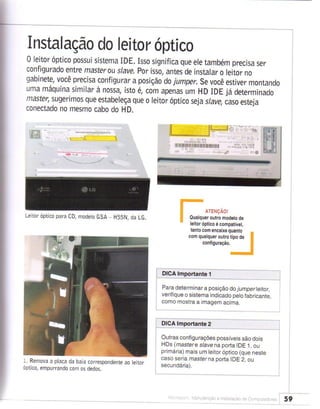 Montagem manutencao de computadores