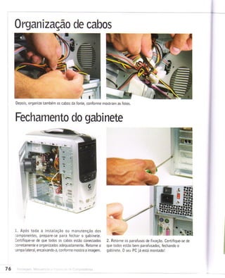 Montagem manutencao de computadores
