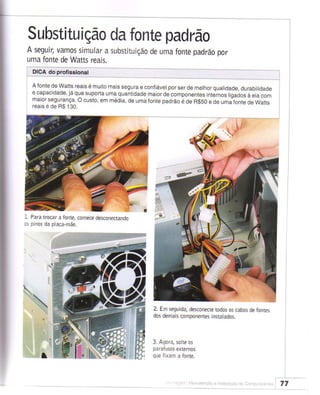 Montagem manutencao de computadores