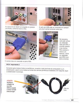 Montagem manutencao de computadores