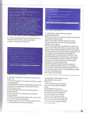 Montagem manutencao de computadores