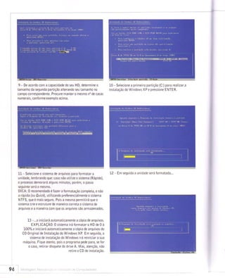 Montagem manutencao de computadores