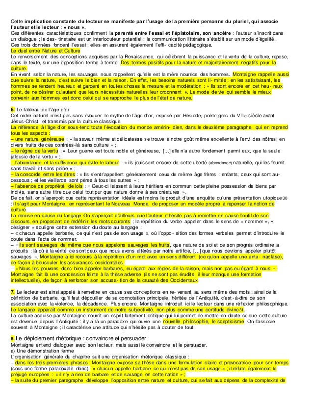 dissertation des cannibales de montaigne dissertation des cannibales de montaigne