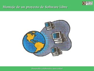 Montaje de un proyecto de Software Libre




                 ¡Desarrollo colaborativo para todos!
 
