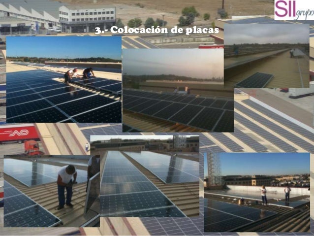 Montaje instalación solar en cubierta