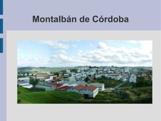 Montalbán de Córdoba 