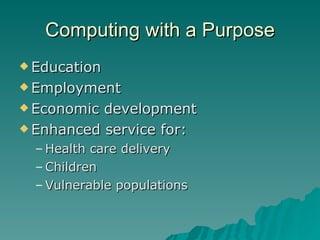 Options for  Infrastructure & Training Partner with service provider on Infrastructure grant application Consultants will contact PCC applicant service providers about increased bandwidth needs ALA OITP is considering multi-state BTOP application with training component 