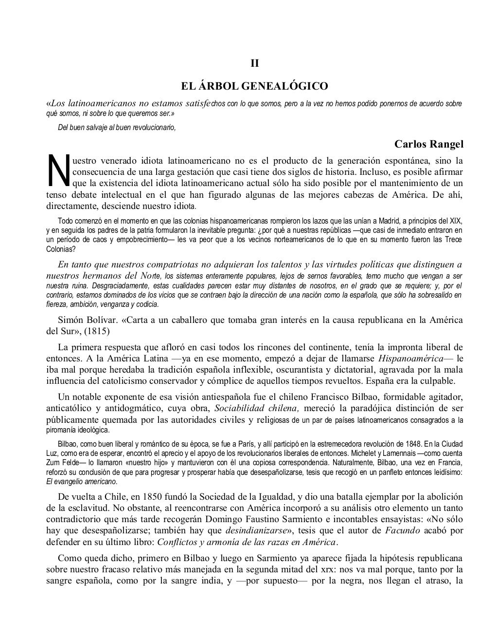 El Manual del Perfecto Idiota Latinoamericano