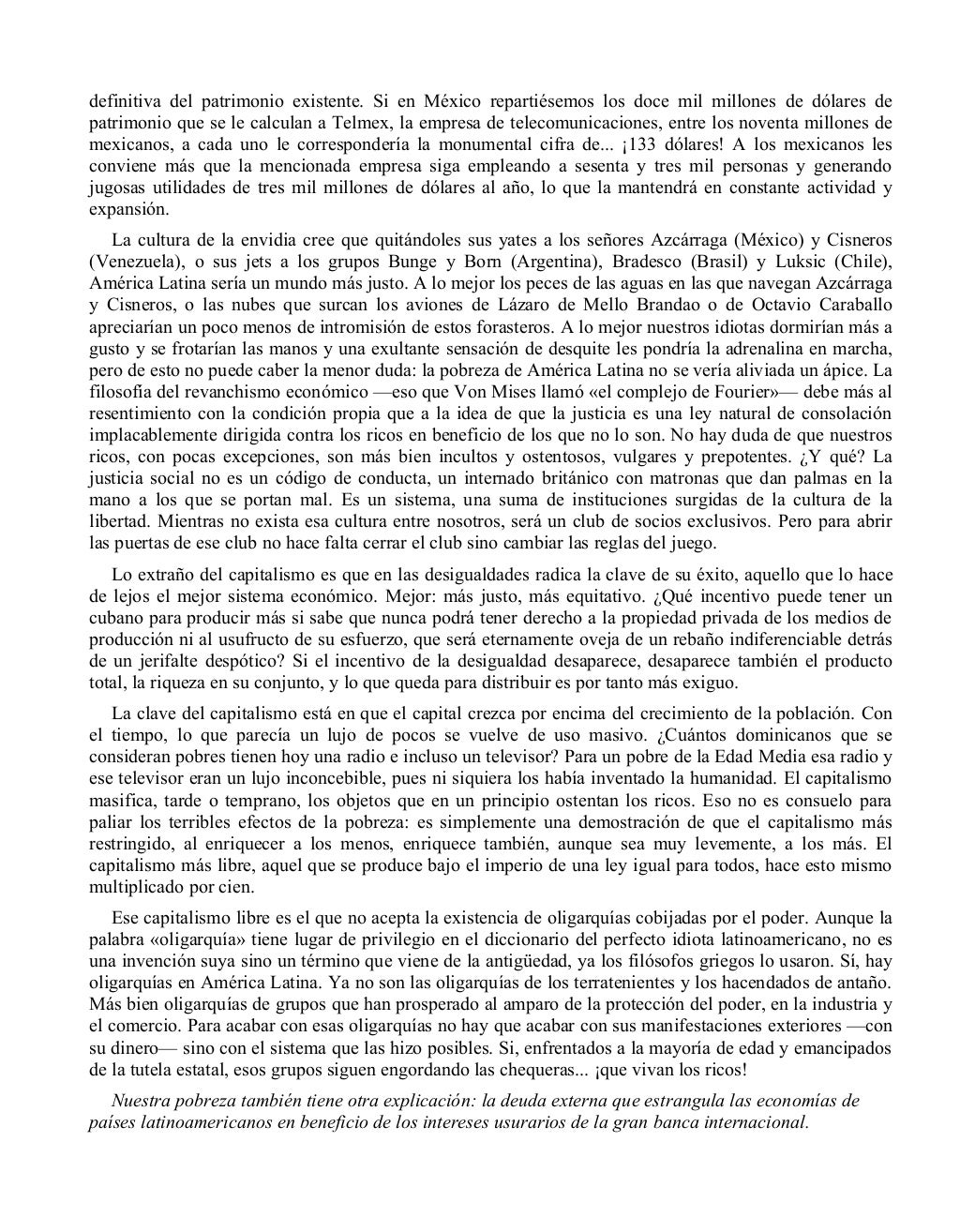 El Manual del Perfecto Idiota Latinoamericano